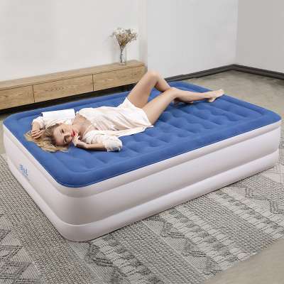 Factory Direct Price Electric Airbed With Built In Pump Fast Inflation Camping Carry Bag Inflatable Air Bed