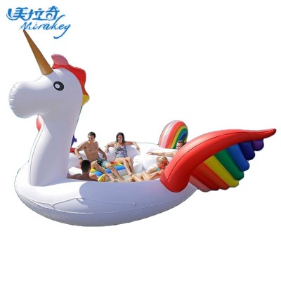 Custom Mirakey Hot Selling  Flamingo Unicorn Float For Indoor And Outdoor Party