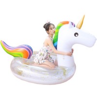 Custom Mirakey Multiplayer Unicorns Float A White Pony Mount On A Floating Bed Of Adult Water