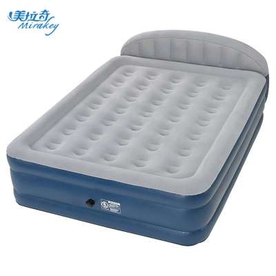 Mirakey wholesale air mattress with headboard for household outdoor