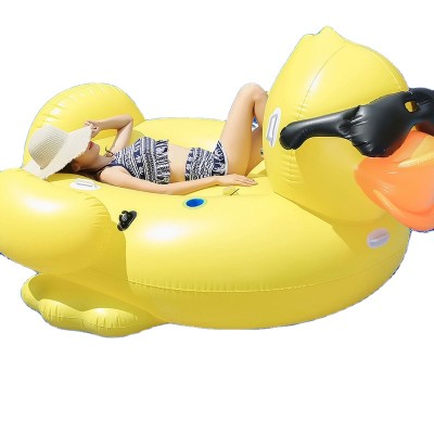 Mirakey new type yellow air duck eva floats